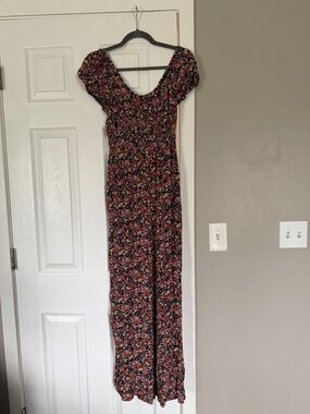 Rewind Floral Summer Jumpsuit Stretch